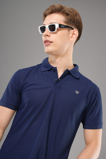 Mosso - Polo Tshits Half Sleeve - Navy